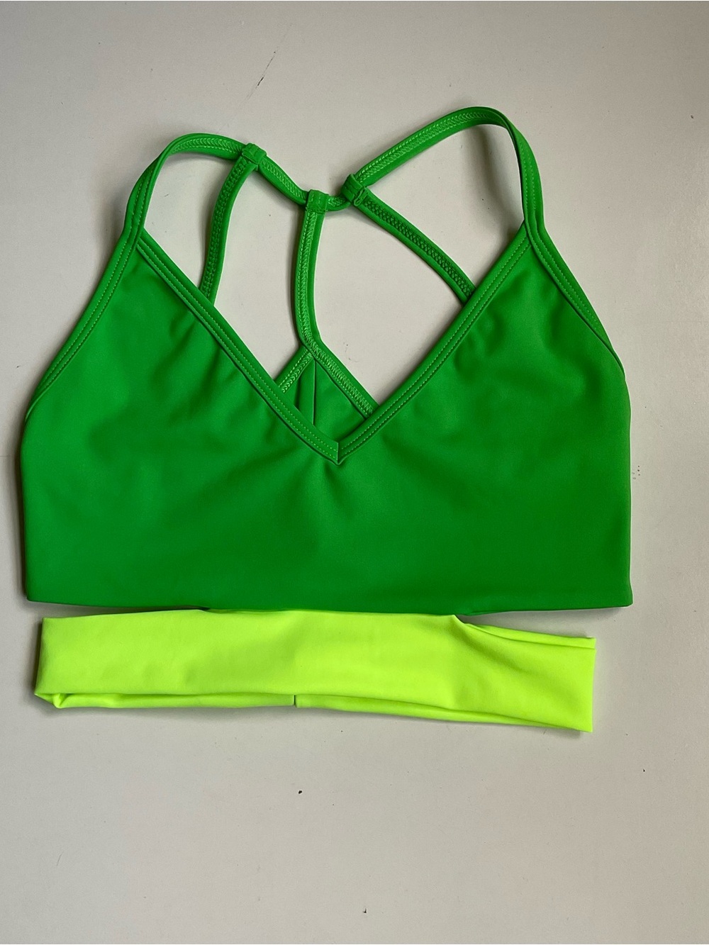 Five Dancewear Maverick Bra Twisted Lime